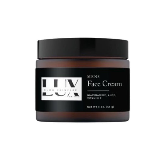 Lux Glow's Men's Face Cream is your daily weapon against wrinkles, shine, and dryness.